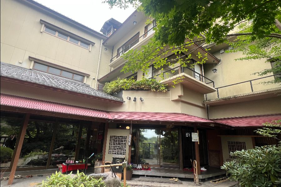 お宿玉樹の入口