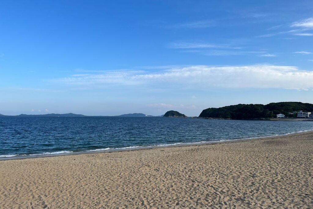 篠島の海