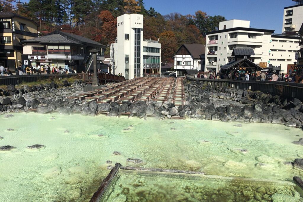 草津温泉 湯畑の画像2