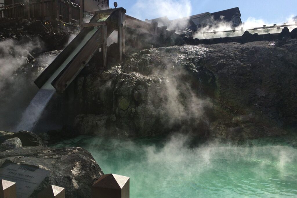 草津温泉 湯畑の画像1