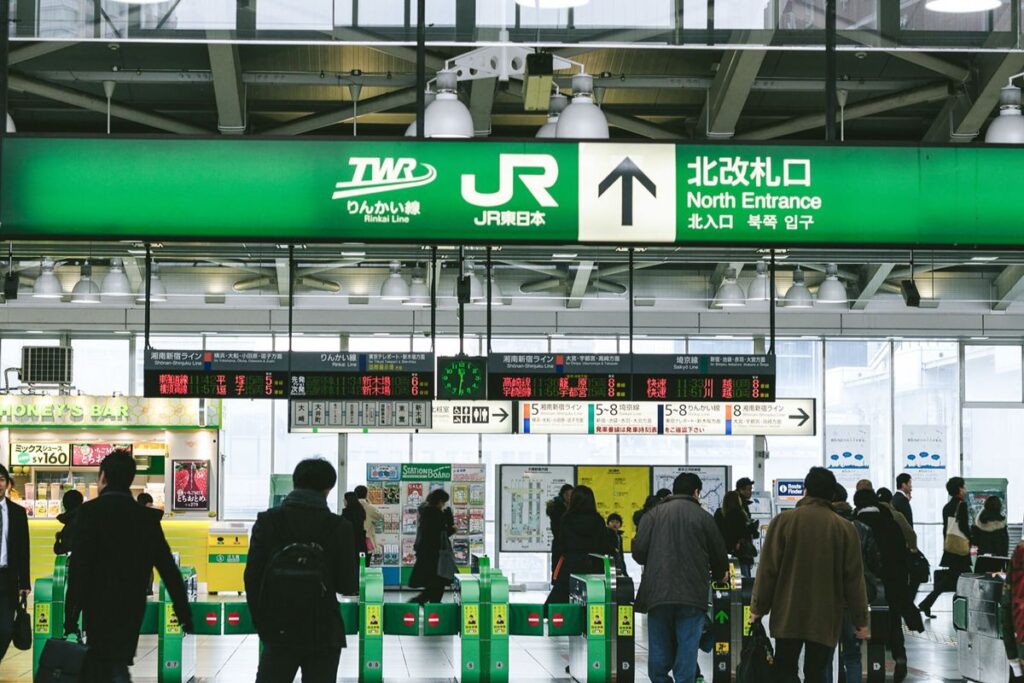 改札の画像